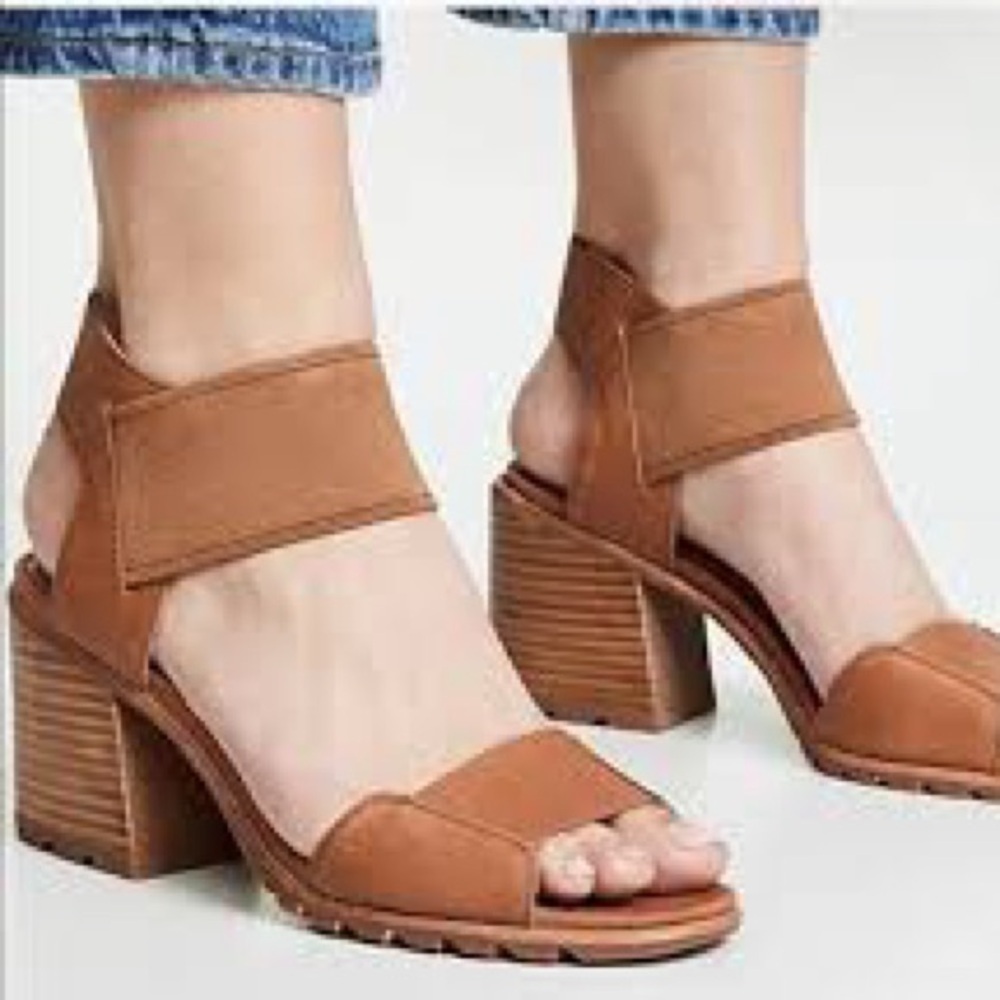 SOREL - Women's Nadia Sandals Open Toe‎ Sandals with Ankle Strap Size 10